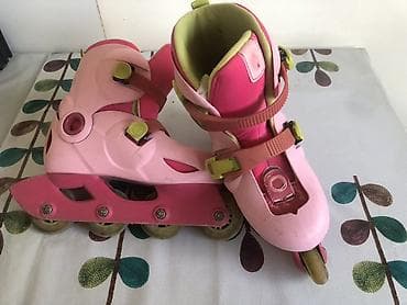 skeyt: Uşaq üçün təkərli bıçaqlar (inline skates) – Oxelo - Rəng — 1