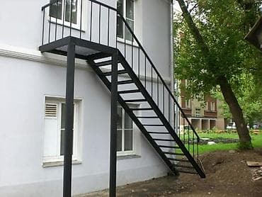 Açıq məkanlar üçün metal pilləkənlər – layihələndirmə və istehsal — 4