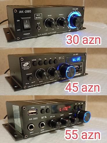 ses guclendirici: Təzə Mini gücləndirici modulları – новые усилители звука Kompakt — 2