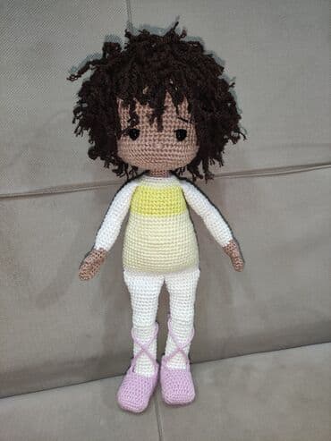 Oyuncaqlar: Вязаная кукла, ручная работа из экологически чистых материалов (будет — 2