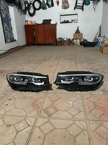 w203 fara: Komplekt, Yaxın və uzaq vuran işıqlar BMW, 2019 il, Orijinal, İşlənmiş — 3