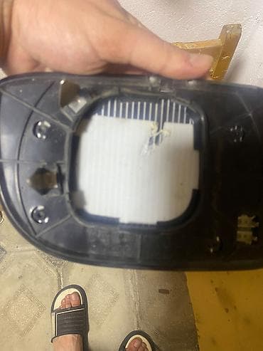 kia optima diffuser: Santafe 2009 2012 sag güzgü şüşəsi orjinal Yeni kimi ideal — 4