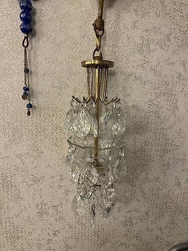 şekler: Çılçıraq, 1 lampa, Metal — 1