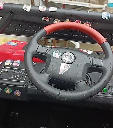 Uşaq üçün elektrikli off-road maşın - Korpus: iri təkərli, SUV/UTV — 6