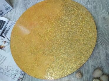 Çaydanlar və qəhvədanlar: Yeni el isi podnos. Epoksi islemeli. Umumi diametri 39sm. Toy nisan — 3