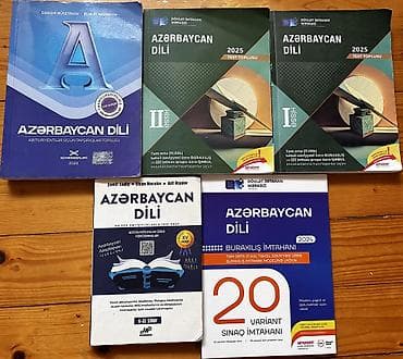 Məktəb dərslikləri: Məktəb və abituriyentlər üçün fənn kitabları və test topluları dəsti — 5