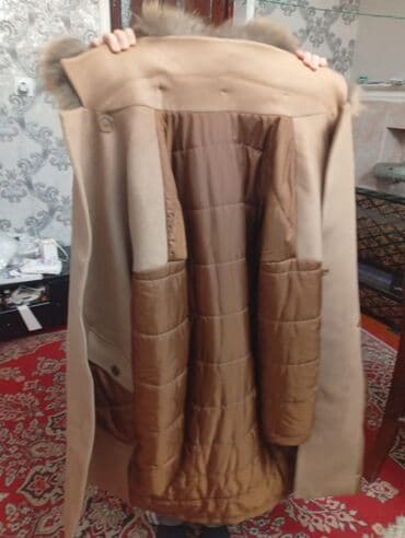 женские шапки на флисе: Qadin üçün uzun qış palto-kaban ITALYANINDI hec istifade olunmuyub — 3