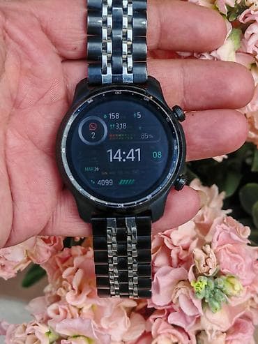 İşlənmiş, Smart saat, Sensor ekran, rəng - Qara