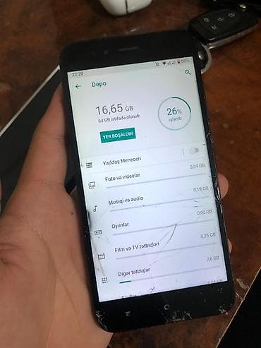 oppo find x6 pro: Xiaomi Mi A1, 64 GB, rəng - Qara, 
 Sensor, Barmaq izi, İki sim kartlı — 7