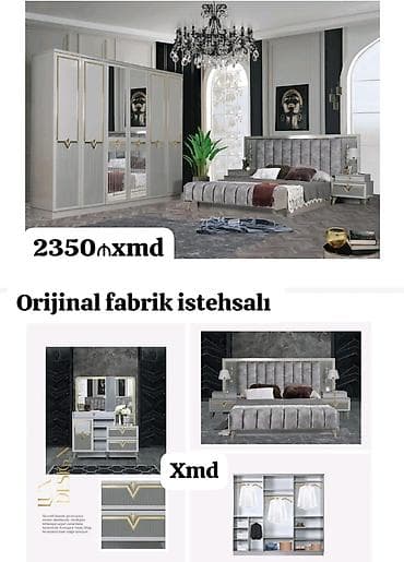 tv stend: Original fabrik istehsalı mebel dəstləri 1) Yataq otağı dəsti – 1400₼ — 10
