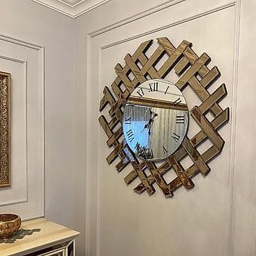 berber güzgüsü: Güzgü Divar üçün, Dairə, Dekorativ, Arxa işıqlı — 4