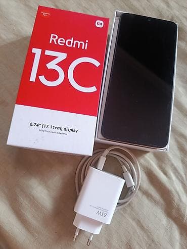 13 pro max en ucuz: Redmi 13C, 256 GB, rəng - Qara, Sənədlərlə — 1