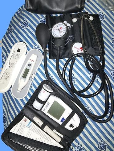 termometir: Temire ehtiyyaci var Tonometr Qlukometr ve Termometr. 3 bir yerde 11 — 1