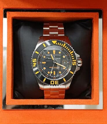 королевский боб оригинал: Новый, Наручные часы, Bernhard Mayer, цвет - Серебристый — 9