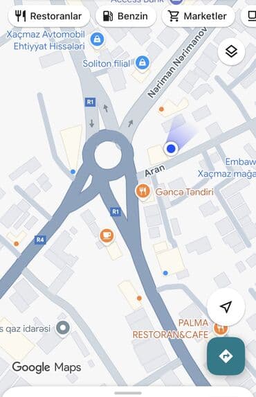 xacmaz kiraye: Xaçmazın kruqunda tam mərkəzdə obyekt satılır. Sahəsi 16 sot (1623 — 10