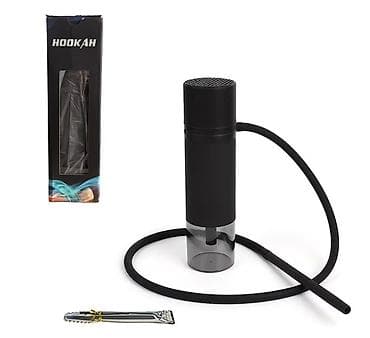 Portativ mini nərgilə (Hookah seti) Təsvir: - Silindrik dizayn