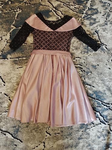 Qadın geyim dəsti – 2 don 1) Göy rəngli klassik don - 36 ölçü - — 3