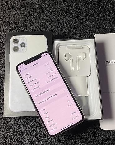 ipad pro 11 m2: IPhone 11 Pro, 256 GB, Gümüşü, Zəmanət, Kredit, Simsiz şarj — 3