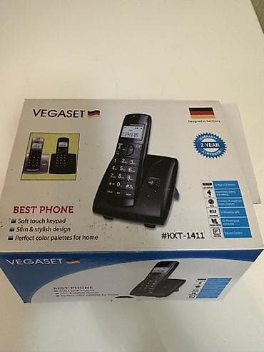 telefon nömresi: Stasionar telefon Simsiz, Yeni, Ünvandan götürmə — 1