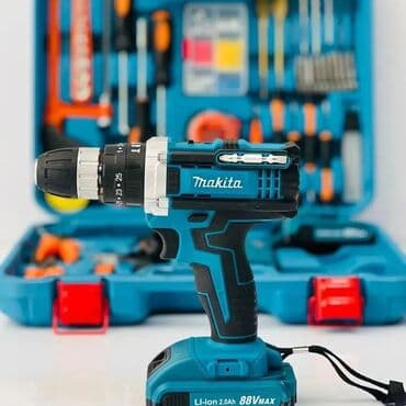 отсев 2: Новый Набор с дрелью, предметов: 128, Ударная дрель — 2