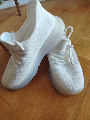 Аксессуары: Ağ rəngli uniseks idman ayaqqabısı - Model: Fashion (made in China) - — 1