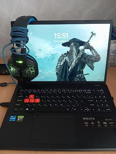 ucuz gaming laptop: Acer Nitro, 16 ", Intel Core i5, 512 GB — 3