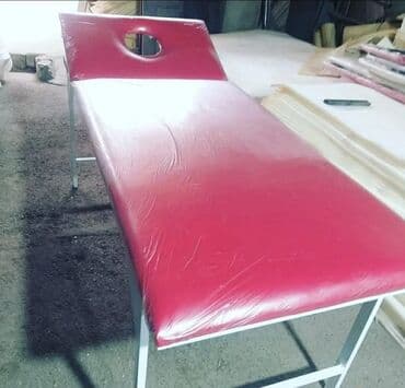 массажная кушетка купить: Масажная кушетка, Складной, цвет - Красный — 1