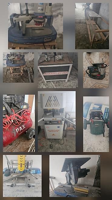 PVC pəncərə/qapi profil istehsalı üçün avadanlıq dəsti TECiLi