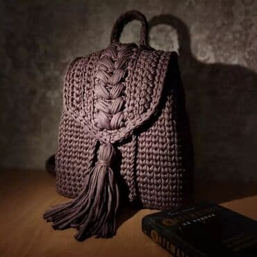 детские рюкзаки совушки: Сумки, рюкзаки, клатчи вязаные — 5