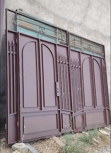 ucuz qapi: RR³⁰ Darvaza - Material: qalın metal profillərdən yığılma, dekorativ — 1
