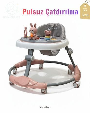 niva oyuncaq: 👶 Dairəvi Yürütəc "SH-503" – Körpəniz üçün Ən Rahat Seçim! ✔️ 360° — 1