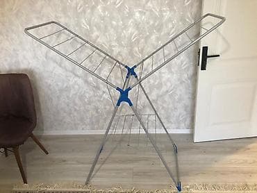 Quruducular: Metal geyim quruducu asılqan - Material: möhkəm metal karkas — 3