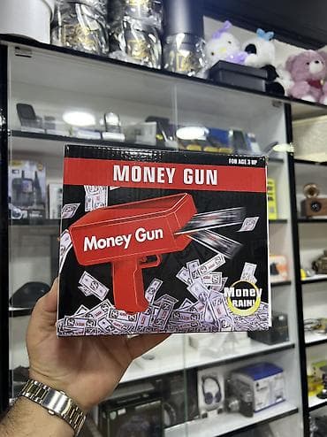 Satılır: Pul Səpən Aparat (Money Gun) Yeni və keyfiyyətli pul səpən — 1