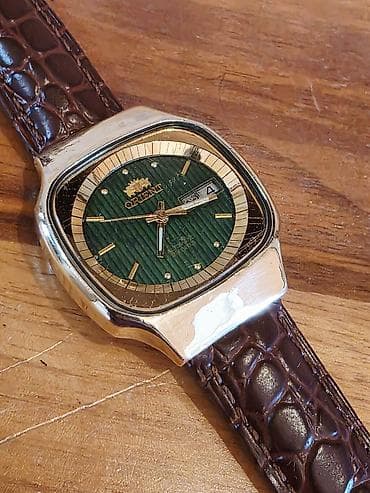 elektronika saat: Qol saatı, Orient, rəng - Qızılı — 7