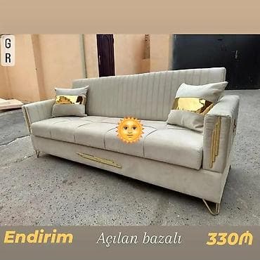 metbex stol stul: Divan, Qonaq otağı üçün, Bazalı, Açılan — 1