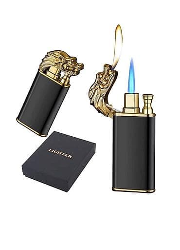 smart saat huawei: Qazlı Jet Alovlu Qalaycı – Əjdaha Dizaynlı - Material: metal korpus — 1