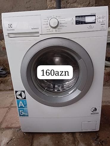 Paltaryuyan maşın Electrolux, 5 kq, Avtomat, Qurutmasız