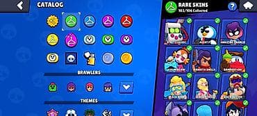 Brawl Stars hesabı – yüksək irəliləyiş və zəngin resurslarla - Kupa — 2