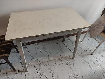 Mətbəx masası, Açılmayan, Taxta, Dördbucaq masa