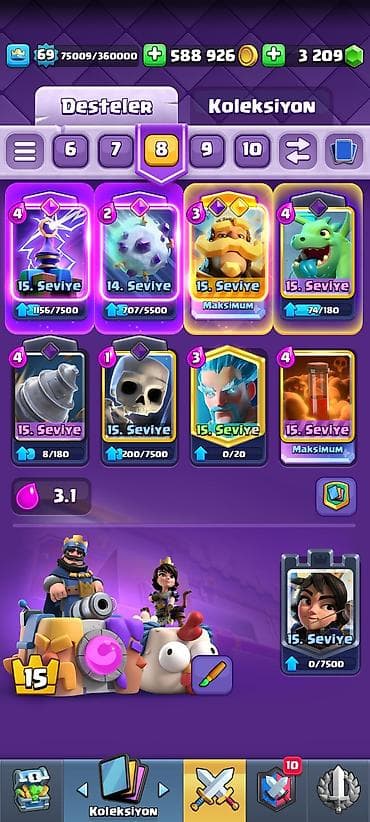 760 prob nedir: 70 seviyye hesabdir Kahraman mini pekka, şovalye var ve 3 cü de — 4