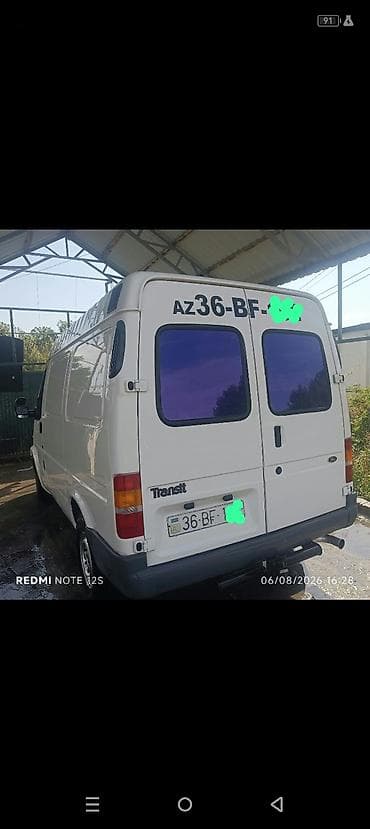 qoşqu kamaz: Ford Transit yük mikroavtobusu Xüsusiyyətlər: - Kuzov: qapalı furqon — 4