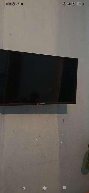 SHIVAKI divar tipli LED televizor - Ekran: təxminən 32" ölçülü, nazik