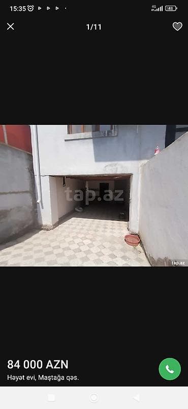 Maştağa qəsəbəsində həyət evi. - Geniş, tam yaşayış üçün nəzərdə bu — 5