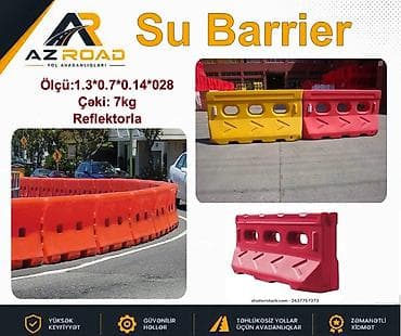 Атласы: Su Barrier Ölçü-1.3x0.7x0.14x0.28m Çəki-7 kg Reflektorla Ətraflı — 1