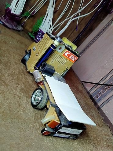 pubg disk: Öz əllə hazırlanmış mini yük maşını modeli.aksesuar kimi istifade — 3