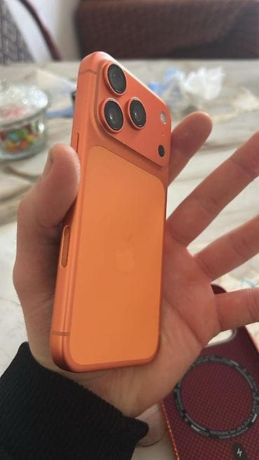 iphone 12 pro 512: IPhone 17 Pro, 256 GB, Narıncı, Zəmanət, Face ID, Sənədlərlə — 3