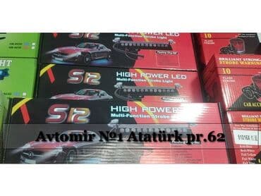 scooter aksesuarları: Stroboskop m9 bundan başqa hər növ avtomobi̇l aksessuarlarinin — 1