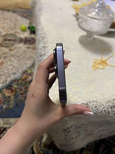 appl: IPhone 14 Pro Max, 128 GB, Deep Purple, Zəmanət, Barmaq izi, Face ID — 3