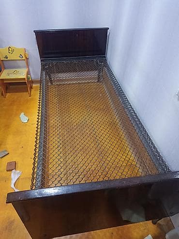 matras: İşlənmiş, Təknəfərlik çarpayı, Bazasız, Matrassız, Siyirməsiz — 1