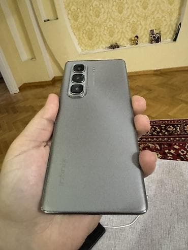 tab s7 fe: Infinix HOT 50 Pro+, 256 GB, rəng - Boz, Simsiz şarj — 1